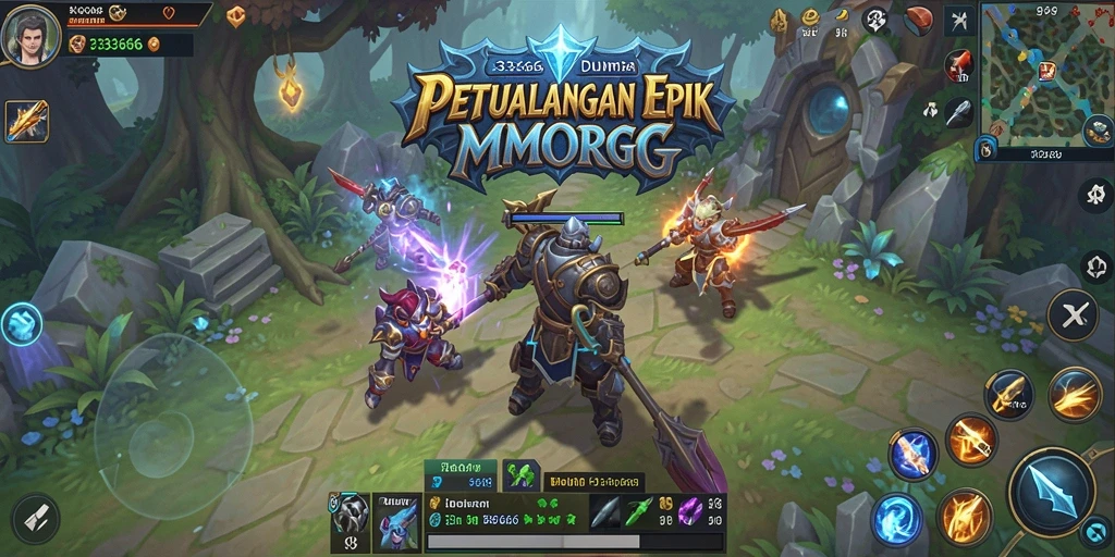 Gameplay seru dengan grafis menawan di 333666.
