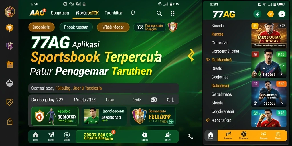 Tampilan gameplay Sportsbook yang menarik dan interaktif.