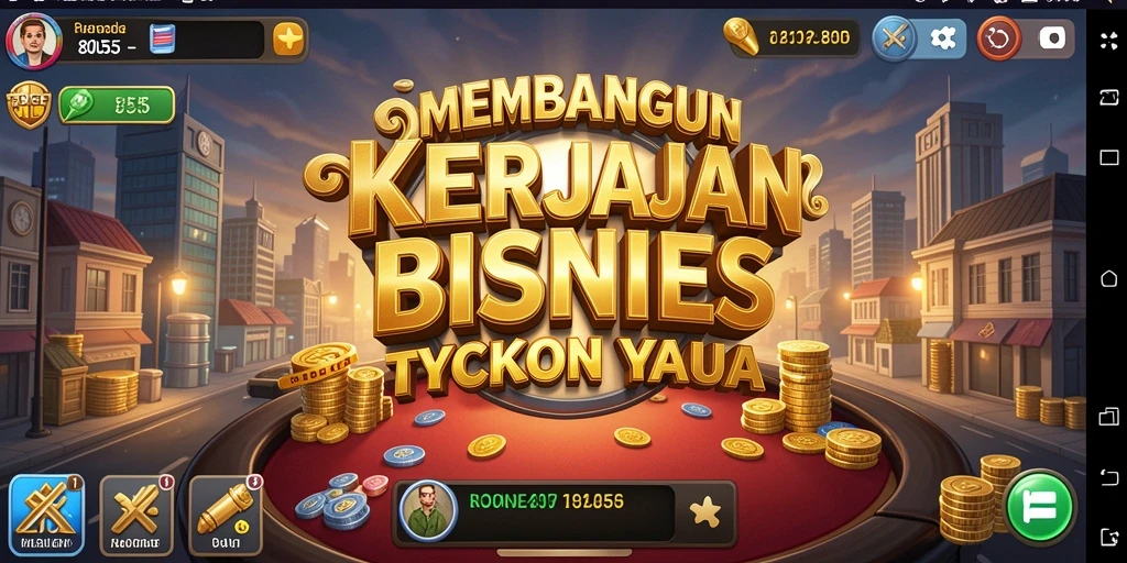 Tampilan gameplay Tycoon yang menarik dan penuh tantangan.