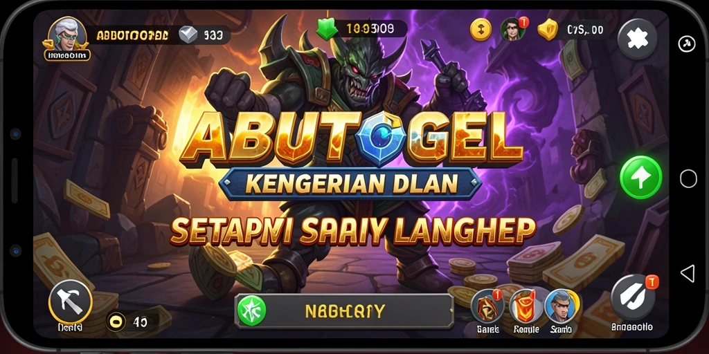Tampilan gameplay menakutkan di ABUTOGEL penuh kejutan.
