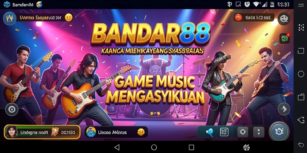 Tampilan gameplay BANDAR88 dengan berbagai lagu menarik.