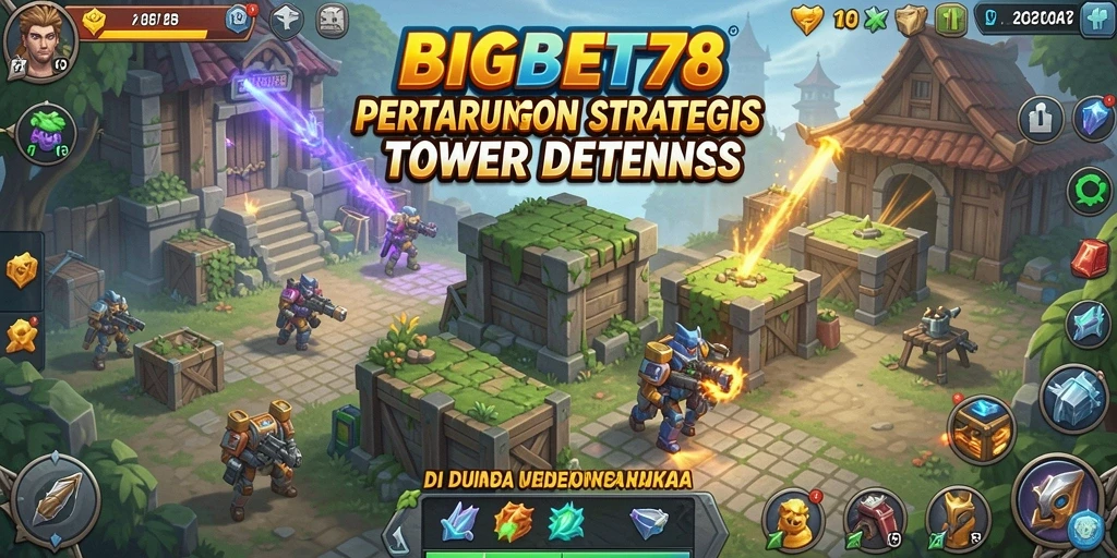 Tangkapan layar menampilkan gameplay seru dalam <strong>BIGBET78</strong> Tower Defense.