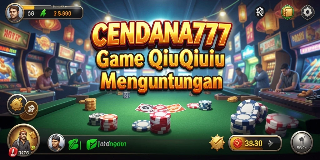 Tampilan gameplay QiuQiu yang menarik dan interaktif.