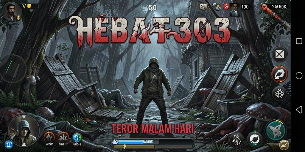 Gameplay HEBAT303 yang menegangkan di tengah kegelapan.