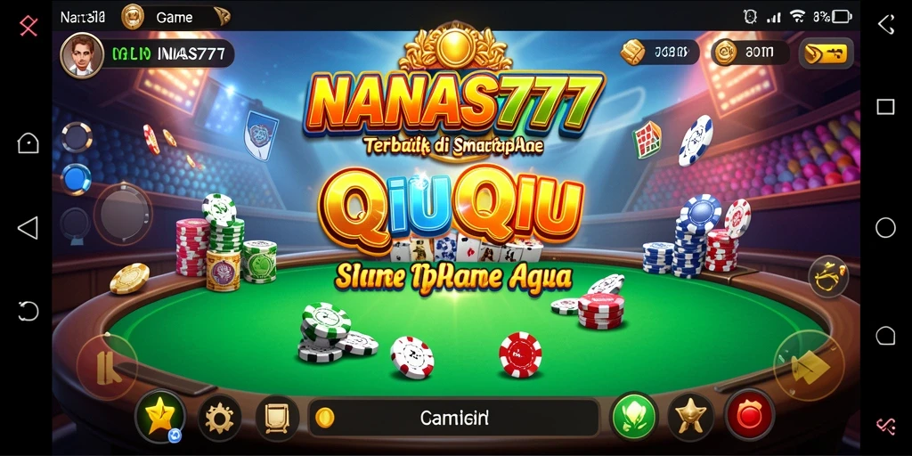 Tampilan gameplay NANAS777 yang seru dan interaktif.